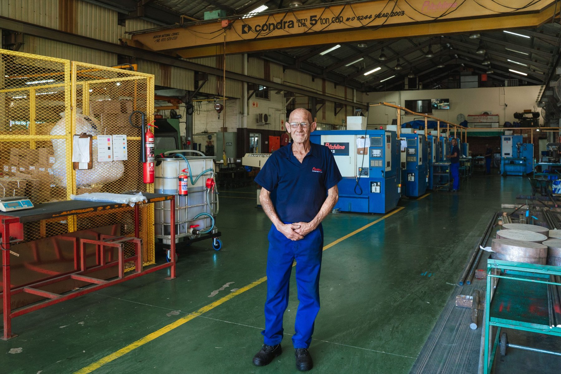 Pitchline Engineering factory, machinery and components